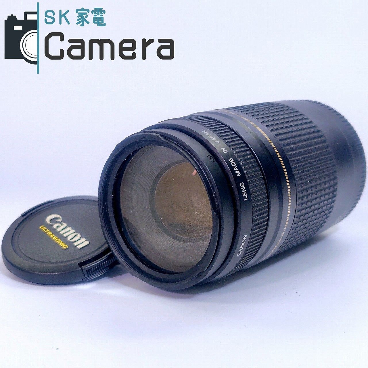 Canon EF 75-300ｍｍ F4-5.6 II USM キャノン キャップ付 ⑤