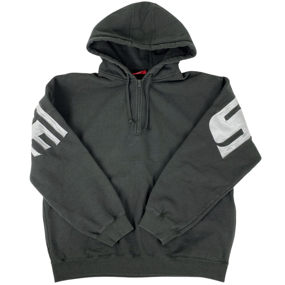 23fwweek13 ファッション supremeハーフジップパーカー