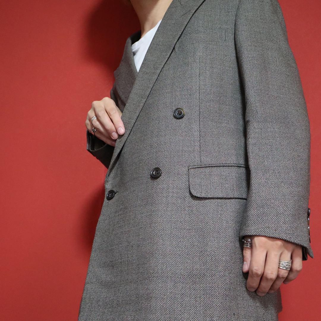 Burberrys ヴィンテージ セットアップ ダブルスーツ 紺ブレ 銀ボタン