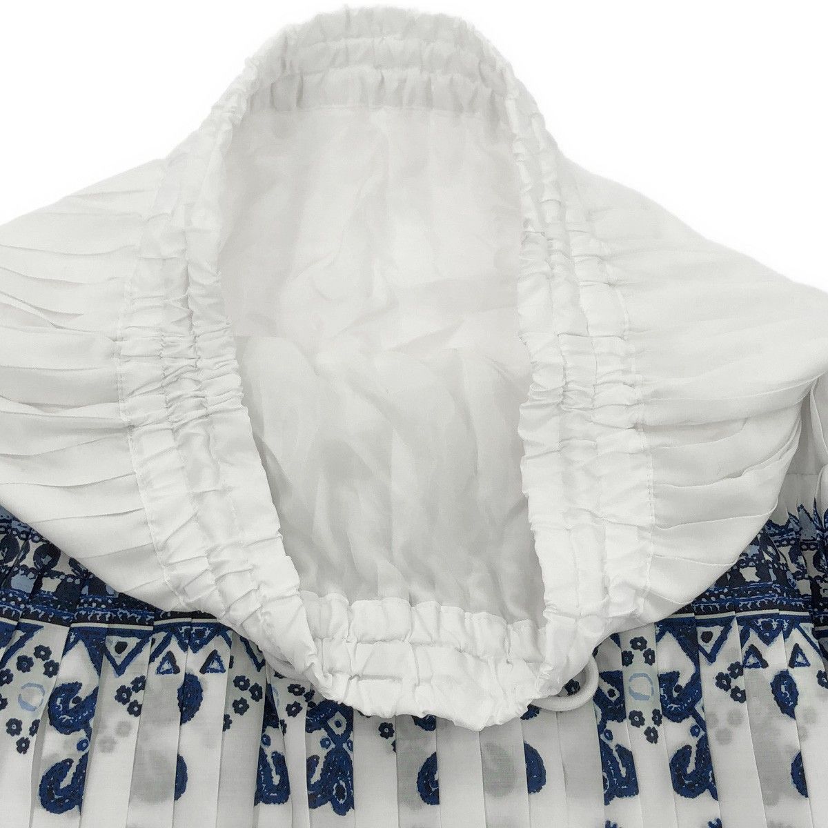 sacai サカイ 17SS プリントイージープリーツスカート 17-02939  