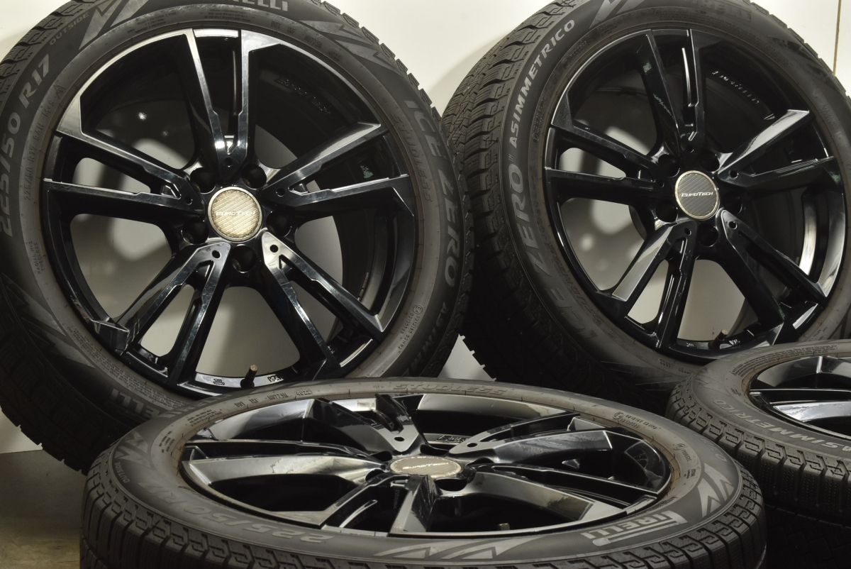 スタッドレス】ユーロテック 17in 7.5J +38 PCD112 ピレリ アイスゼロ 