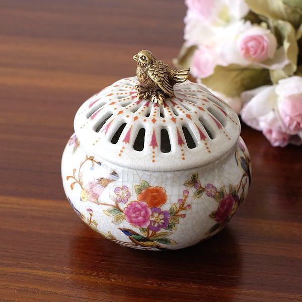 陶器 小物入れ おしゃれ シンプル 真鍮 販売済み 蓋付き ボックス