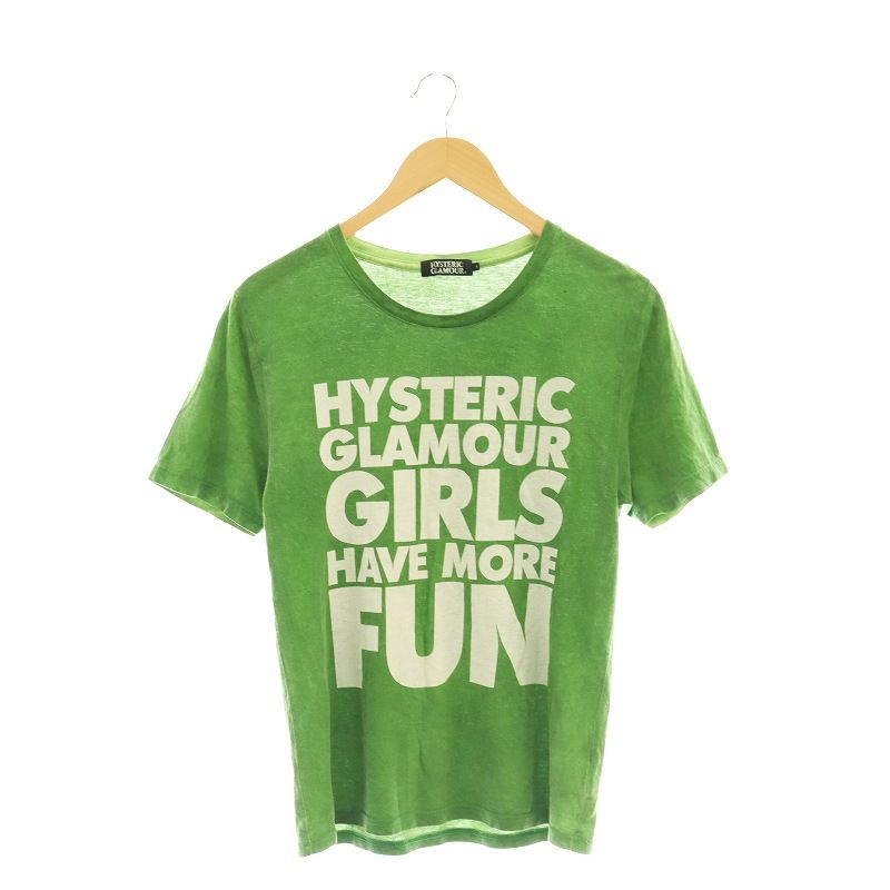在庫処分セール ヒステリックグラマー HYSTERIC GLAMOUR ロゴ 半袖Tシャツ トップス