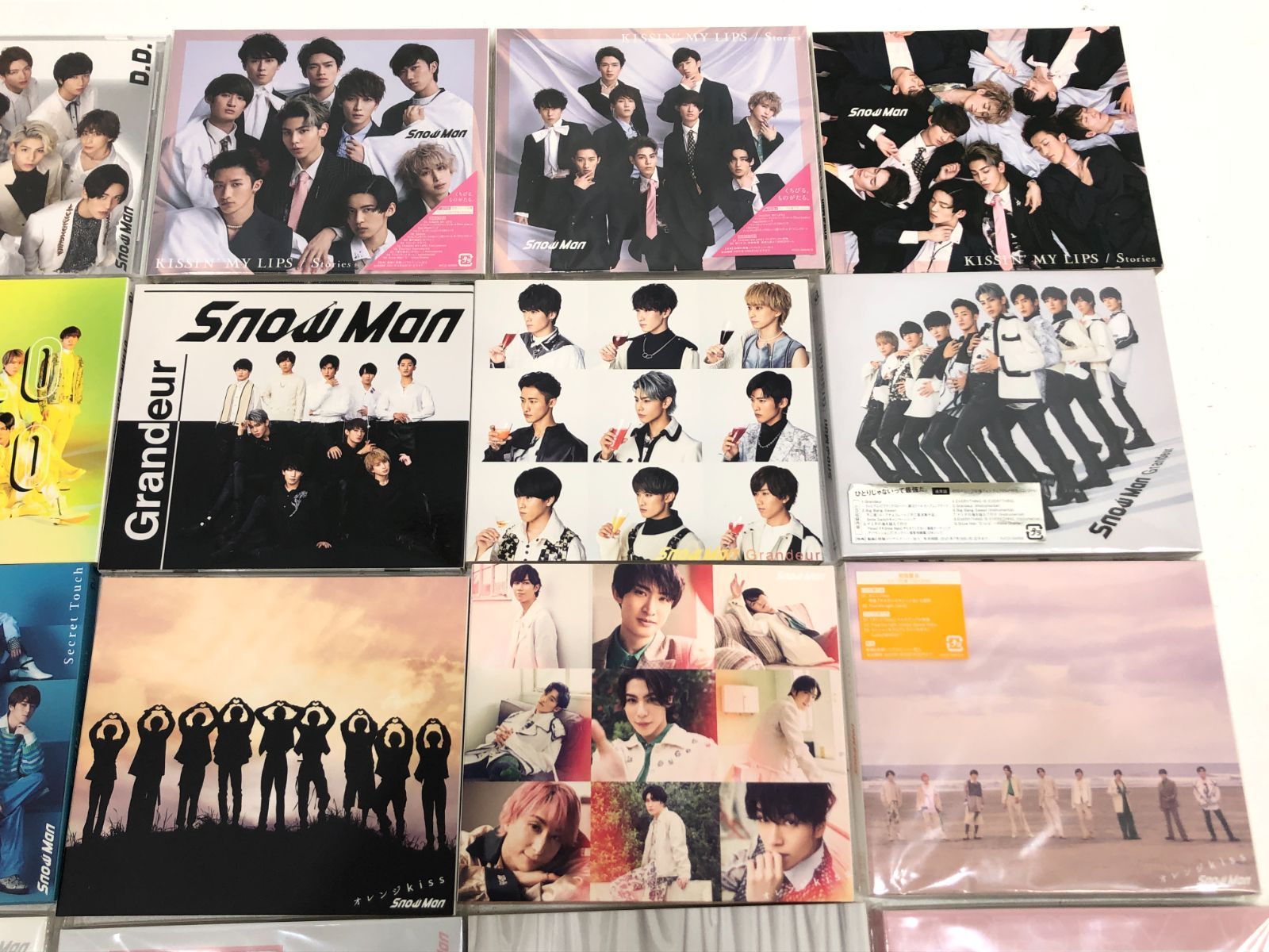 小牧店】Snow Man シングルCD 3形態 11種 33枚 まとめ売り ➀【T327