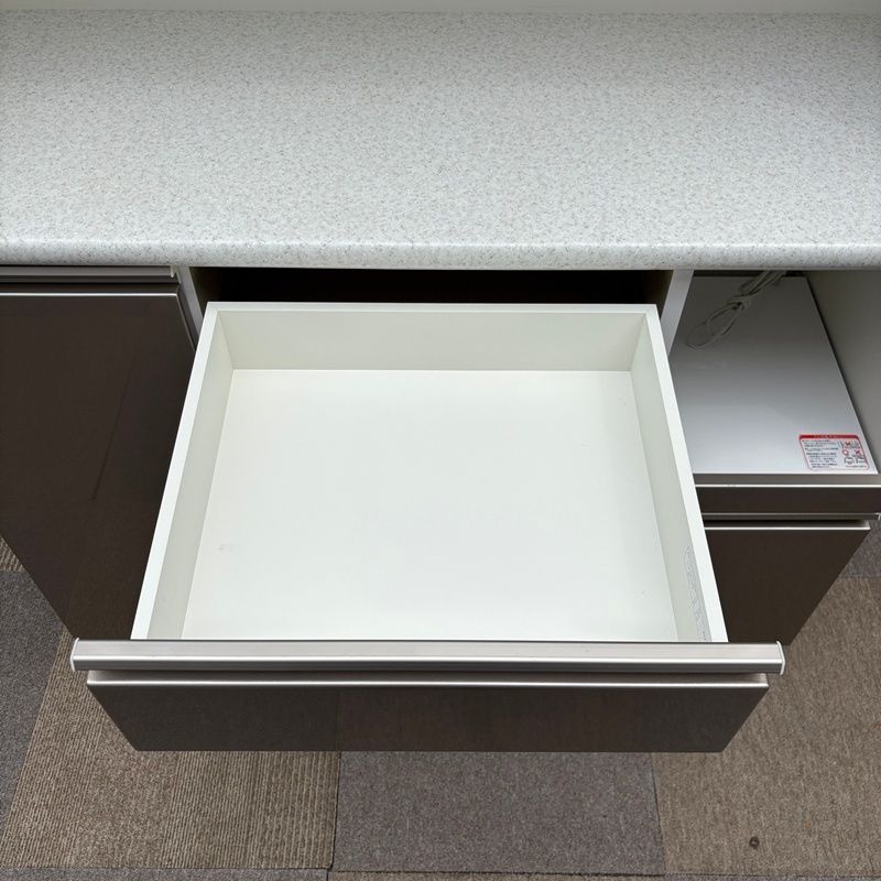 ニトリ　食器棚　100cm幅キッチンボード(アルミナ2) 楽天市場】[幅100cm] カウンター (アルミナ2 100CT) ニトリ 【配送員