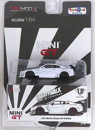 トイザらス限定 MINI GT Nissan GT-R White トイザらス限定 MINI GT