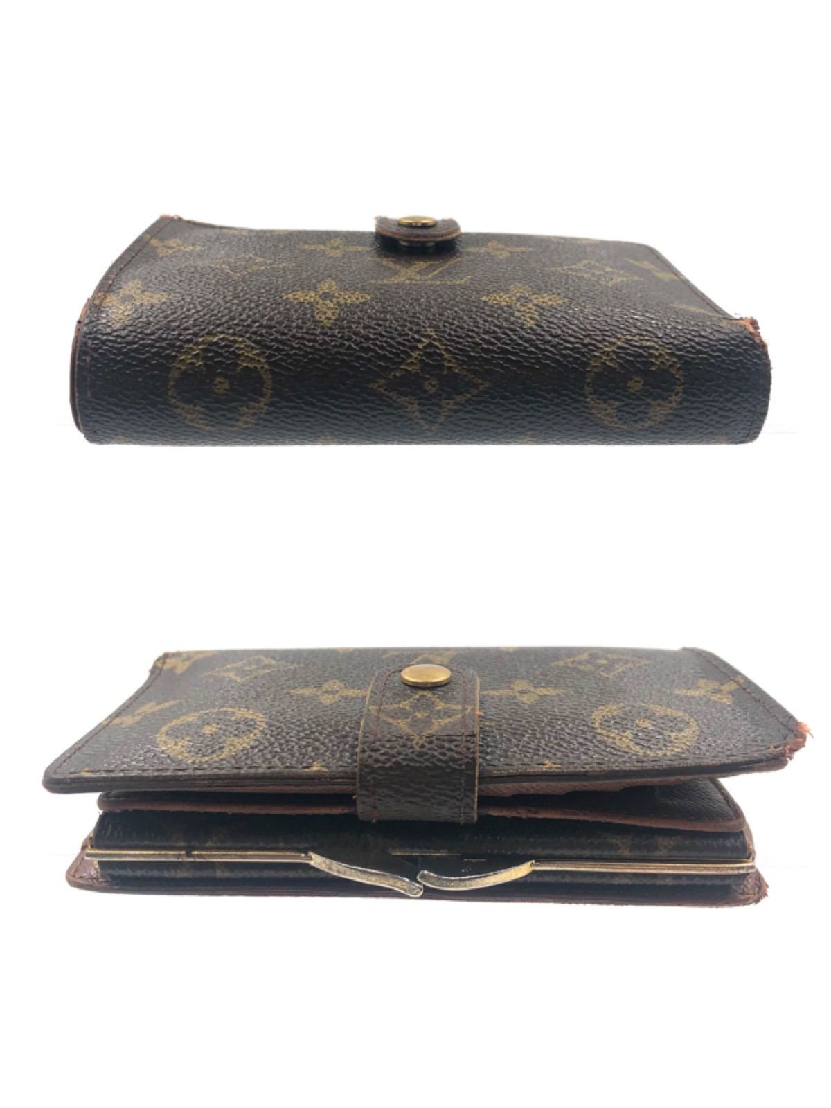 ルイヴィトンLOUIS VUITTON良品モノグラム折財布 2760 良品 LOUIS