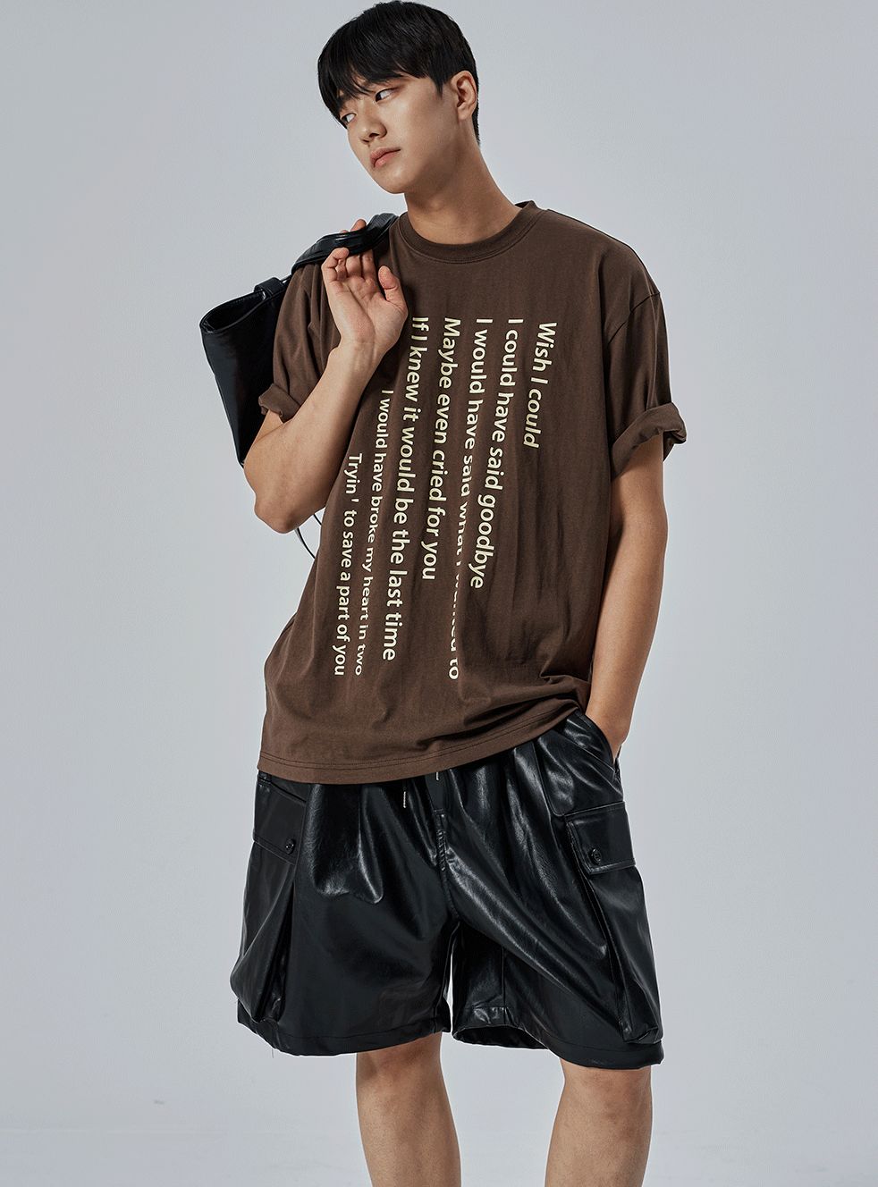 [COSYHARU公式] WISH Oversized Short Sleeve Tee 送料・関税込 COSYHARU公式] WISH オーバーサイズ 半袖Tシャツ - メルカリ