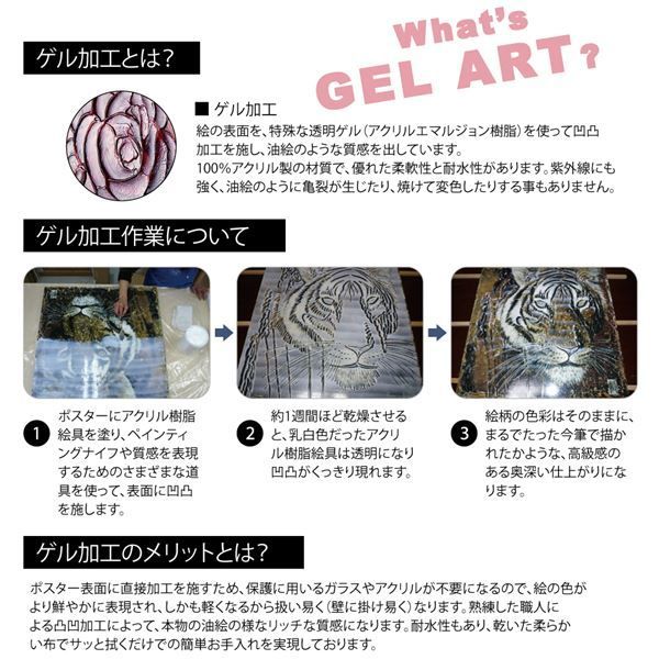Gel加工 アートフレーム ユーパワー ジョー・ラム Gel加工 アートフレーム 「アベニュー