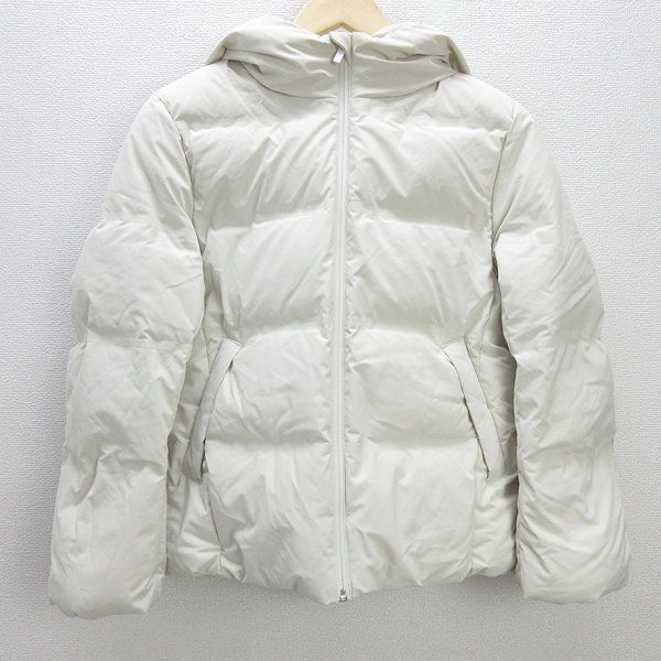 D□ユニクロ/UNIQLO 452309 シームレスダウンパーカ JKT【M】白/LADIES 