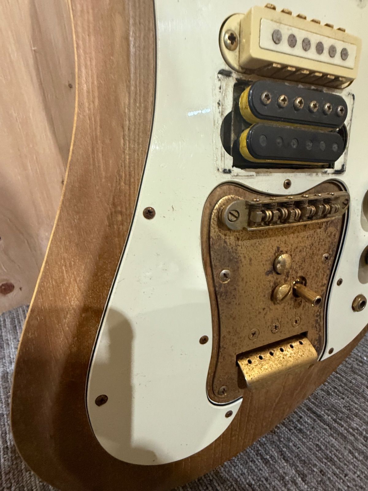 た*ま様 Guyatone LG-350T Custom ジャンク品 Guyatone VINTAGE LG-350T Custom late70's Blue ｜イケベ楽器店