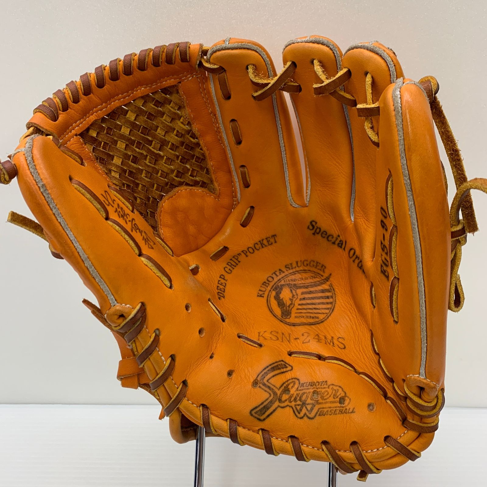 久保田スラッガー KUBOTA SLUGGER スペシャルオーダー 軟式 大人 一般 内野手用 グローブ グラブ 右投げ KSN-24MS 品 箱 グローブ袋付き 野球 5918 WHITEMONARCHHOTEL_COM