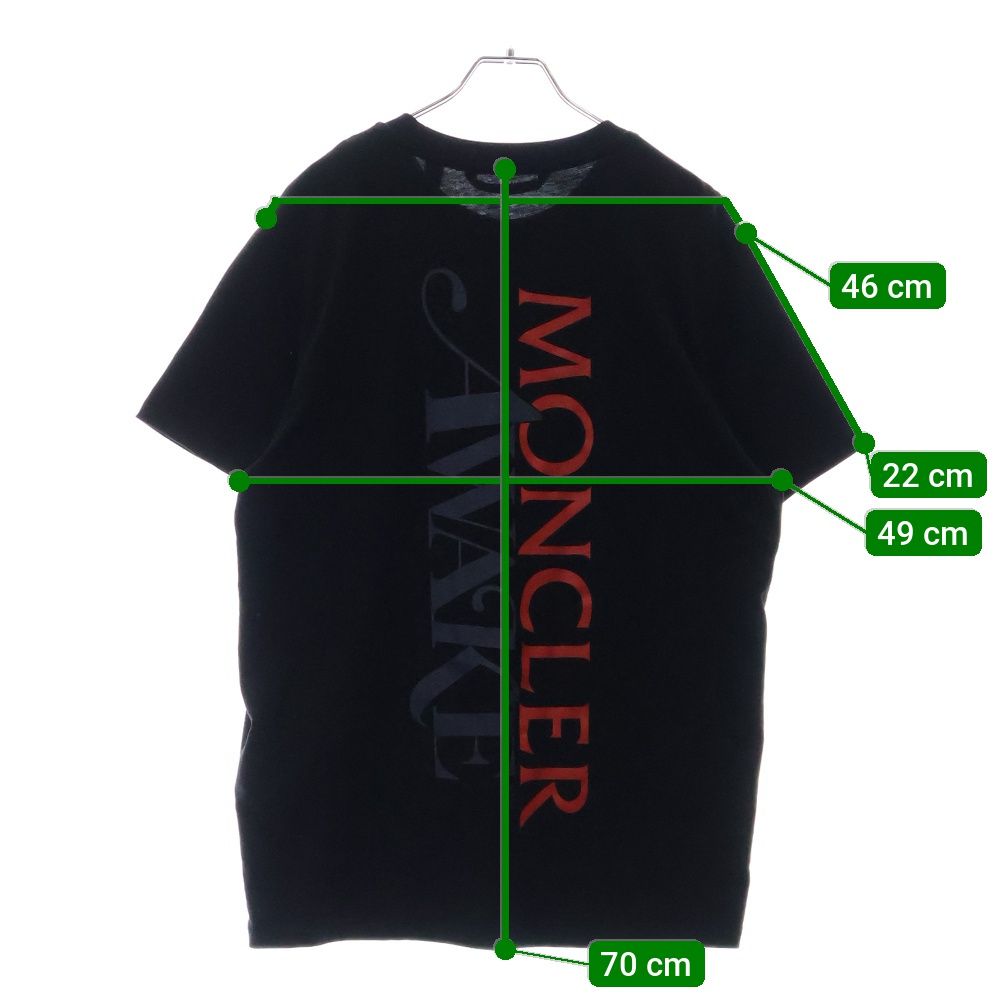 MONCLER (モンクレール) ×AWAKE NY MAGLIA T-SHIRT Back Print 
