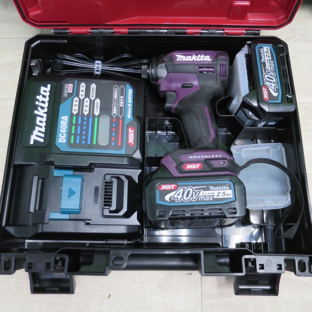 マキタ充電式インパクトドライバ 14.4V TD138DRFXW 白 マキタ 充電式