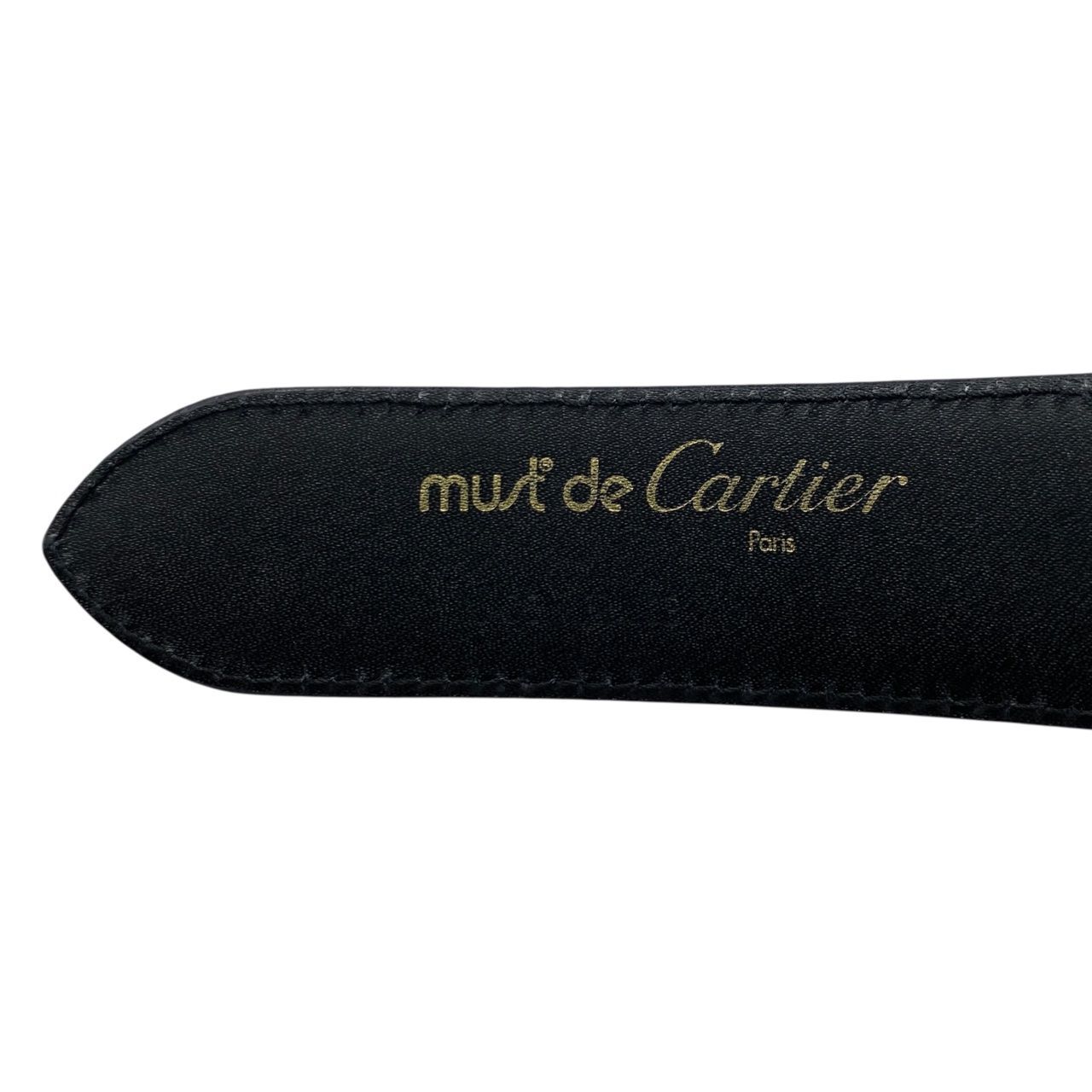 ☆EM0682 CARTIER カルティエ ベルト メンズ レザー A060217