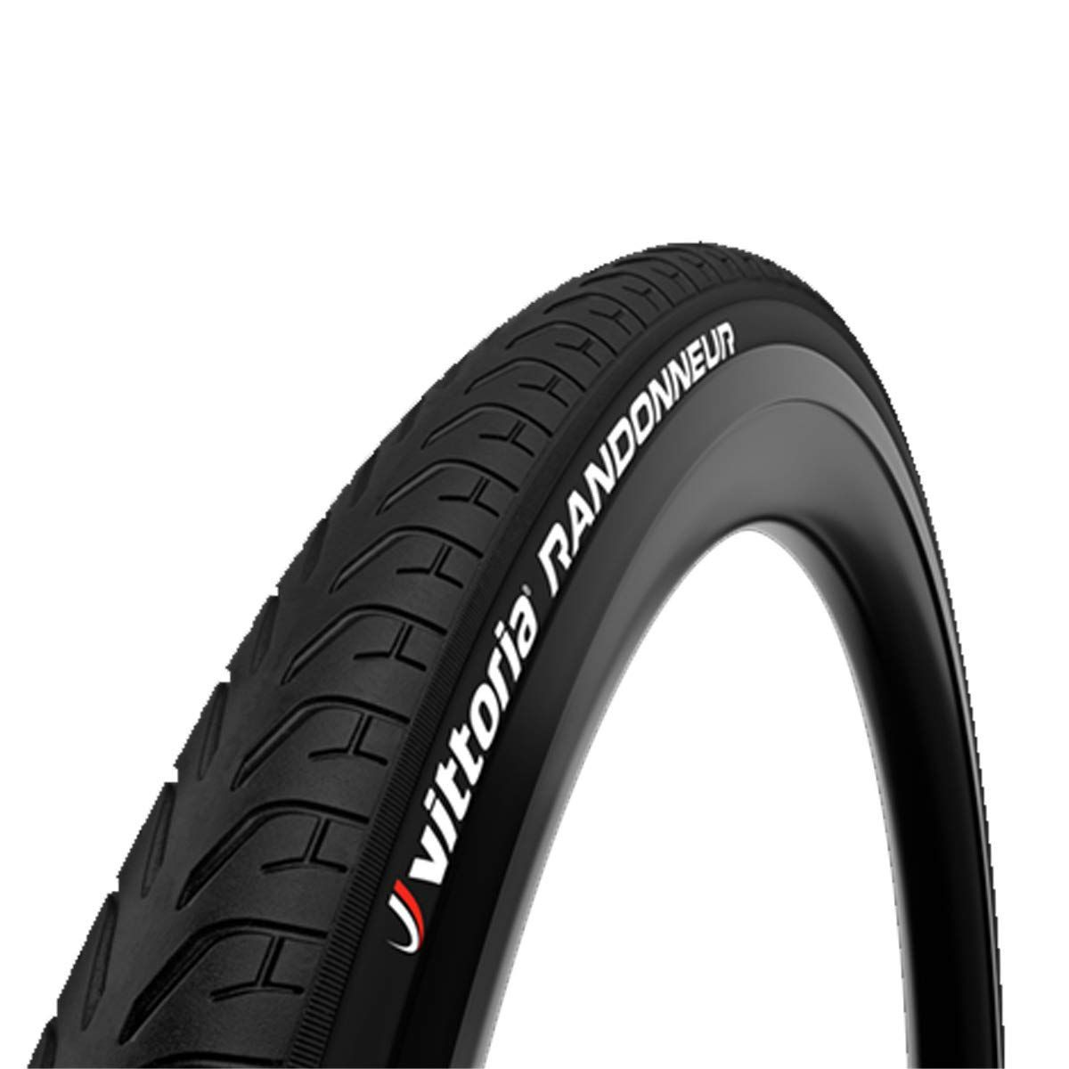 【大人気】ビットリア(Vittoria) ランドナー クリンチャー[Randonneur(Rigid)] オールブラック リフレクト無 【ケーシング:Nylon 20TPI】
