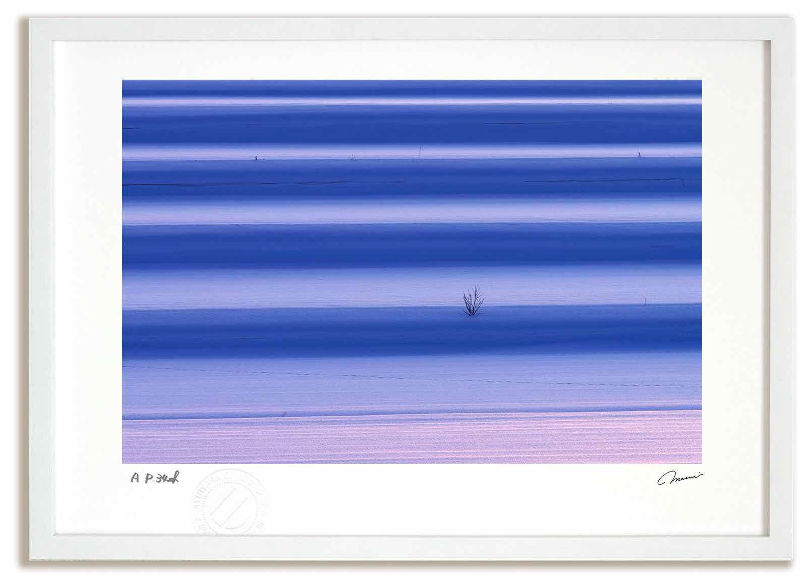 アートフォト 絵画 ベスト 青いパターン 高橋真澄 インテリア 額入り 額装込 風景画 油絵 ポスター アート アートパネル リビング 玄関 プレゼント モダン アートフレーム 飾る Mサイズ おしゃれ 壁掛け 絵