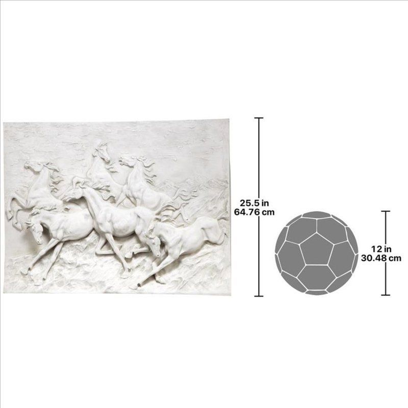 ワイルドホース・スタンピード 駿馬の突進 壁彫刻 彫像/ 競馬 牧場 産駒 スタリオン 優駿 レストハウス 貴賓室 プレゼント贈り物（輸入品 -  メルカリ