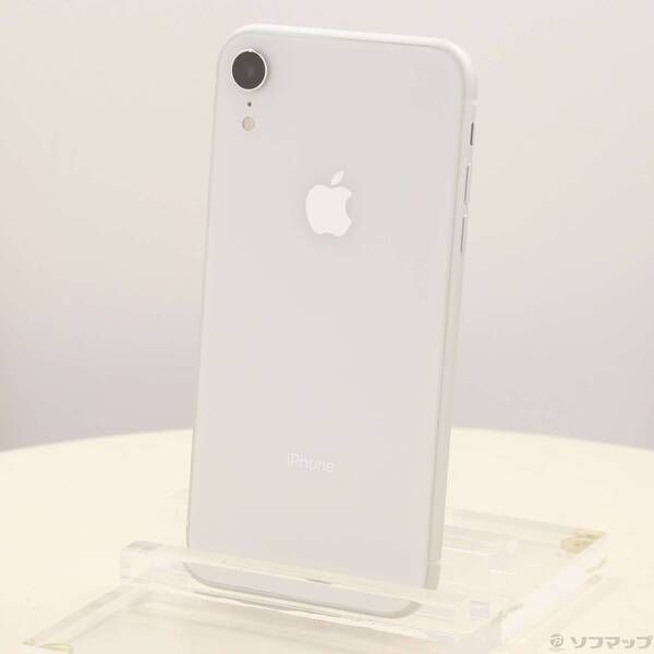 品〕 iPhoneXR 64GB ホワイト MT032J／A SIMフリー【377】 【公式通販】