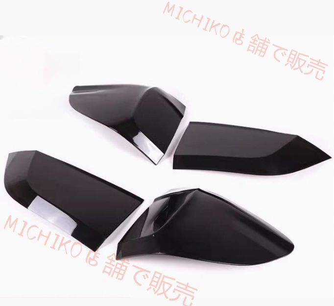 BMW X5 2013 - 2019年 F15 ライトカバー テールランプカバー 外装ガーニッシュ 4Pセット スモーク ABS 傷防止