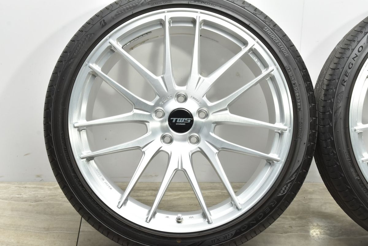 鍛造 美品】TWS EXspur EX-fL 20in 8.5J +25 PCD114.3 ブリヂストン 