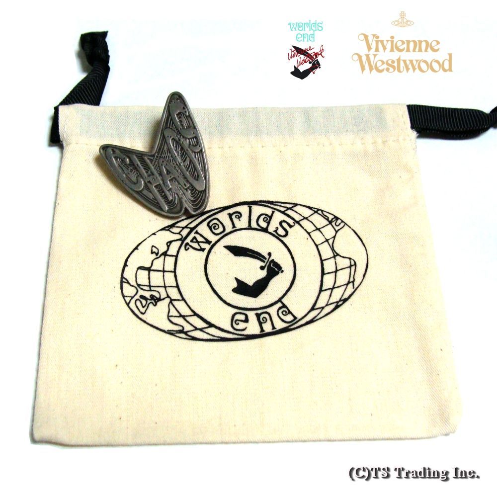 ヴィヴィアンウエストウッド ワールズエンド Chaos ORB Logo Pin