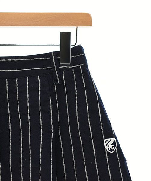 パーリーゲイツ ゴルフ日本製 ウール混 ニットスカート ウエア 定価3.5万 0 パーリーゲイツ ゴルフ日本製 ウール混 ニットスカート ウエア