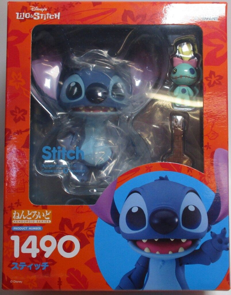 新品 正規品 1490 ねんどろいど スティッチ フィギュア リロ