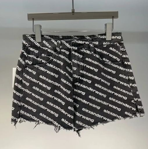 Alexander Wang ロゴ入り ショートパンツ ALEXANDER WANG(アレキサンダーワン) ロゴショートパンツ ミント