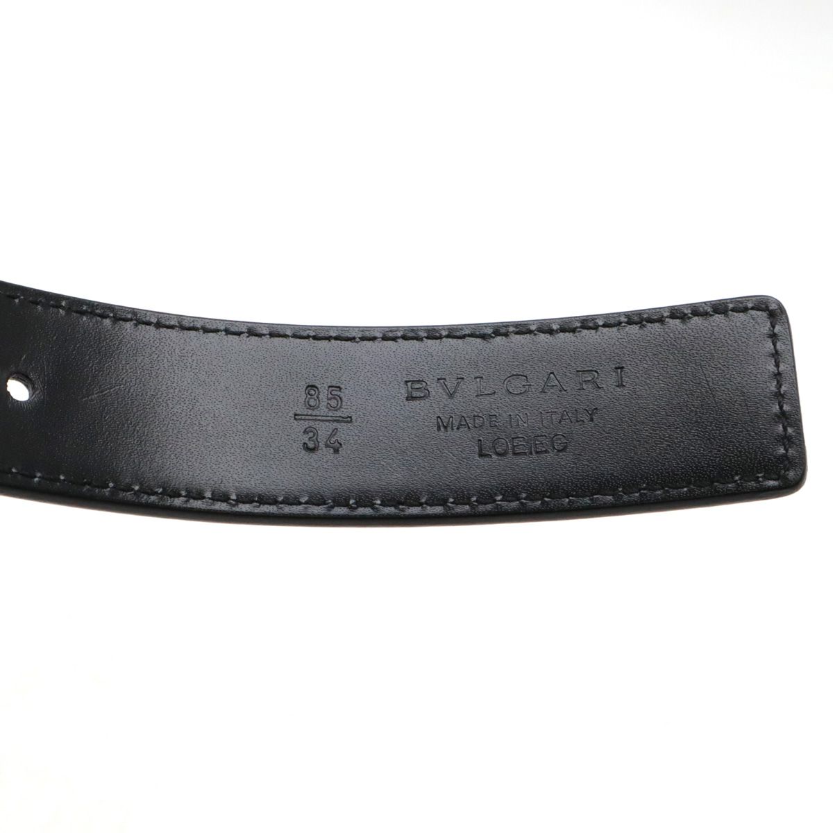 BVLGARI ブルガリ レッタンゴロ ベルト メンズ 紳士用 レザー