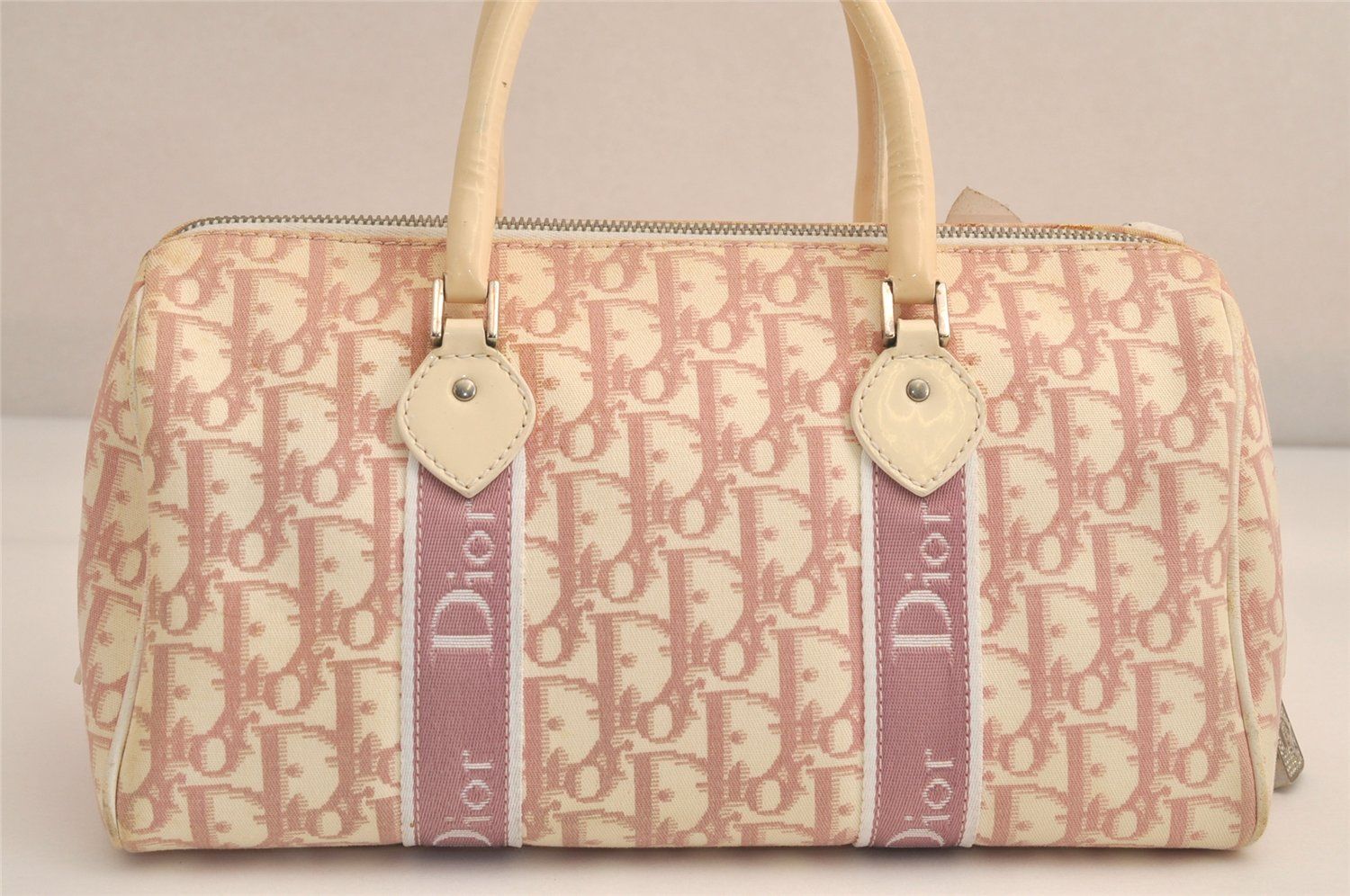 Christian Dior ディオール トロッター フラワー No.1 ハンドボストン