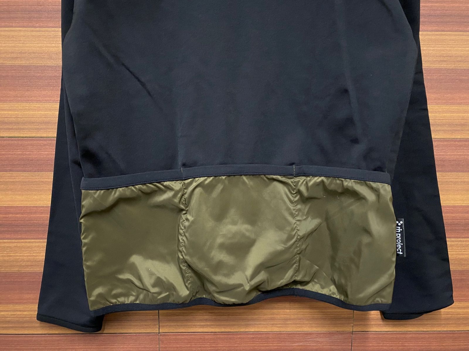 リンプロジェクト rin project SOLOTEXジャージM IP607 リンプロジェクト rin project SOLOTEXジャージ カーキ黒 S