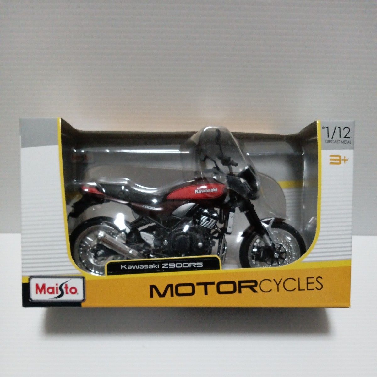 マイスト ○ Maisto「1/12 Kawasaki Z900RS」ダイキャスト ミニカー オートバイ マイスト カワサキ 完成品 バイク Z1 -  オートバイ