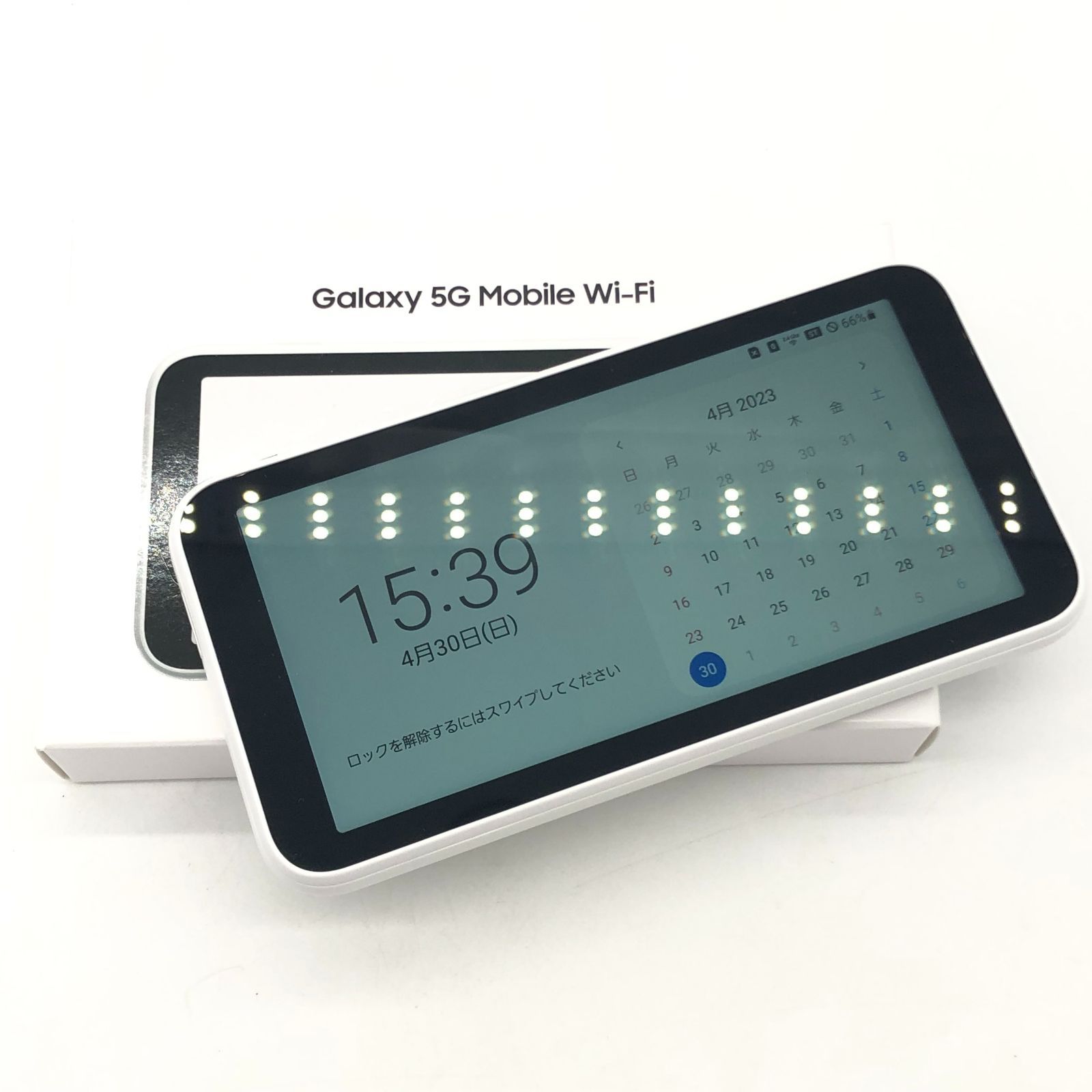 ▽【未使用品/通電確認済み】SAMSUNG Galaxy 5G Mobile Wi-Fi SCR01 ...