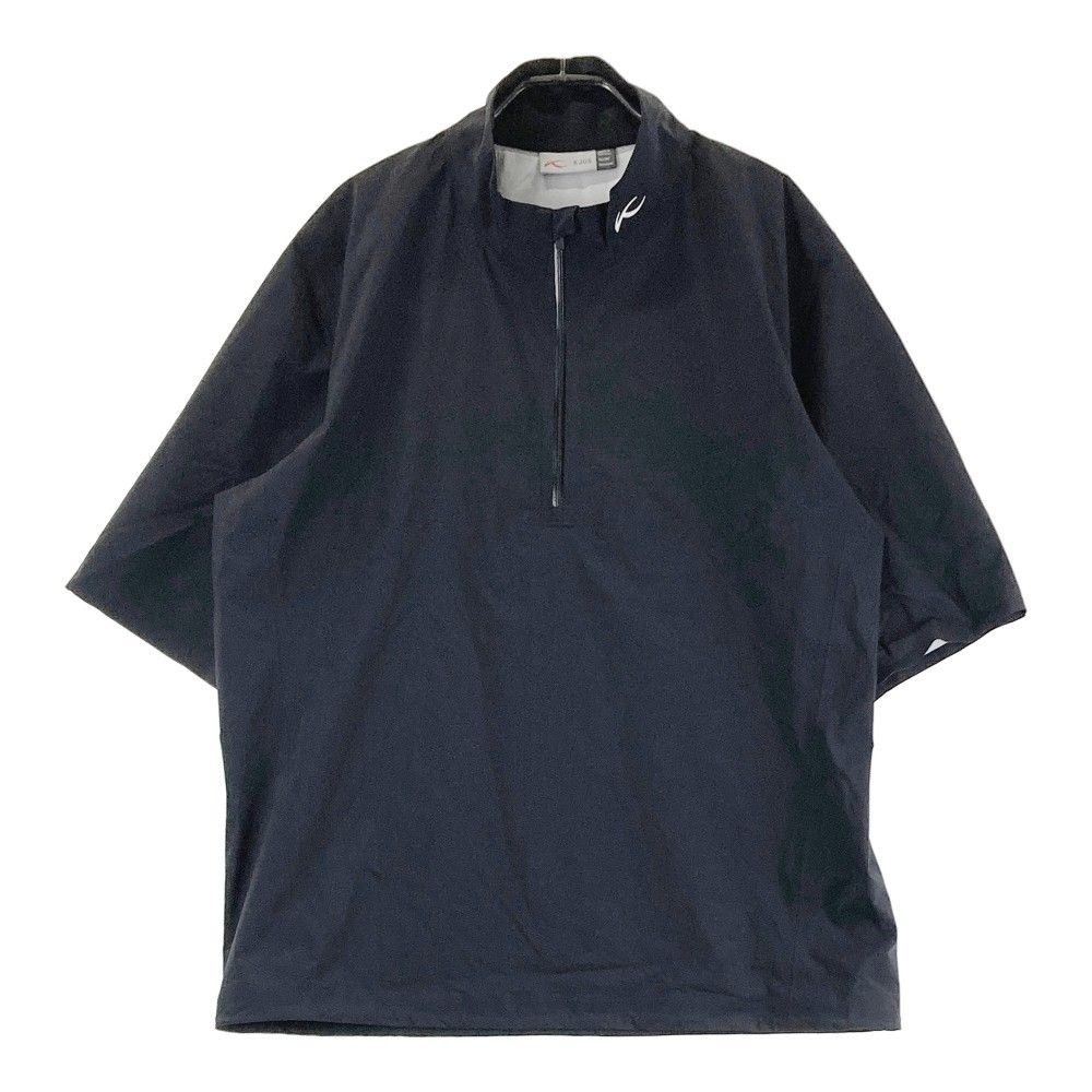 サイズ：M KJUS チュース 半袖ハーフジップ ブルゾン ブラック系