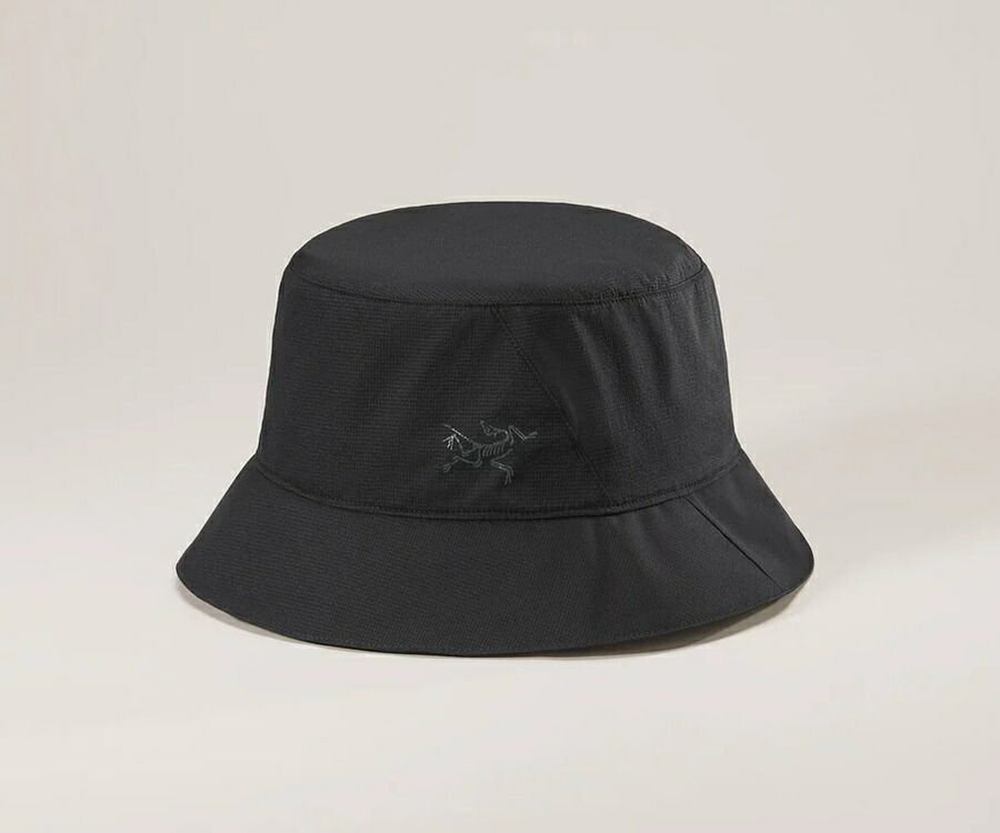 【 即納 】 アークテリクス エアリオス バケット ハット( Black ) | ARC'TERYX Aerios Bucket Hat