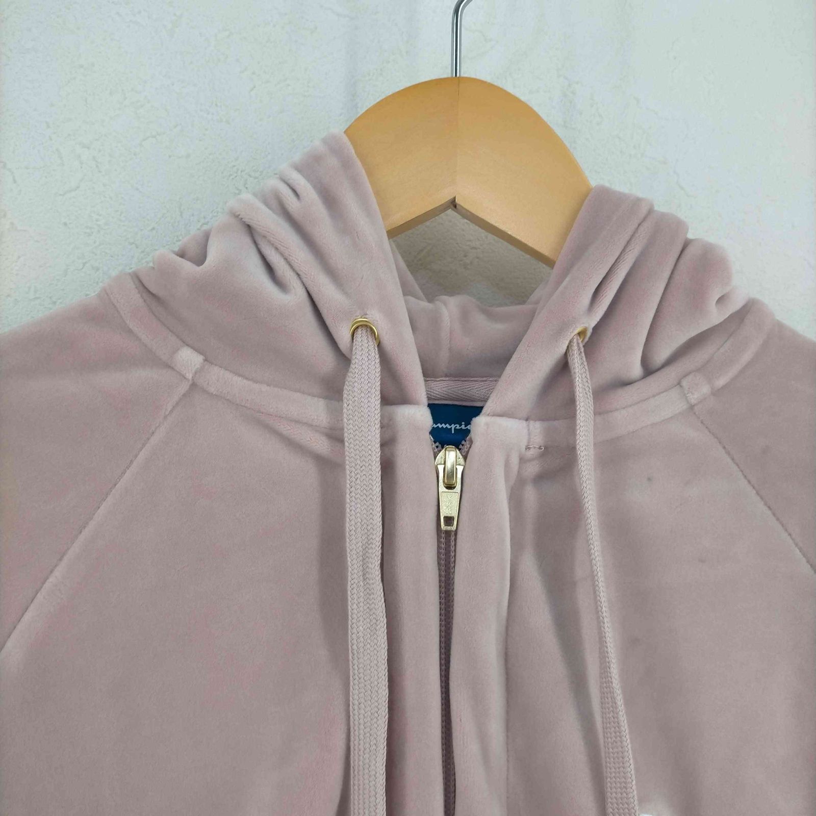 チャンピオン Champion ベロア ジップパーカー セットアップ