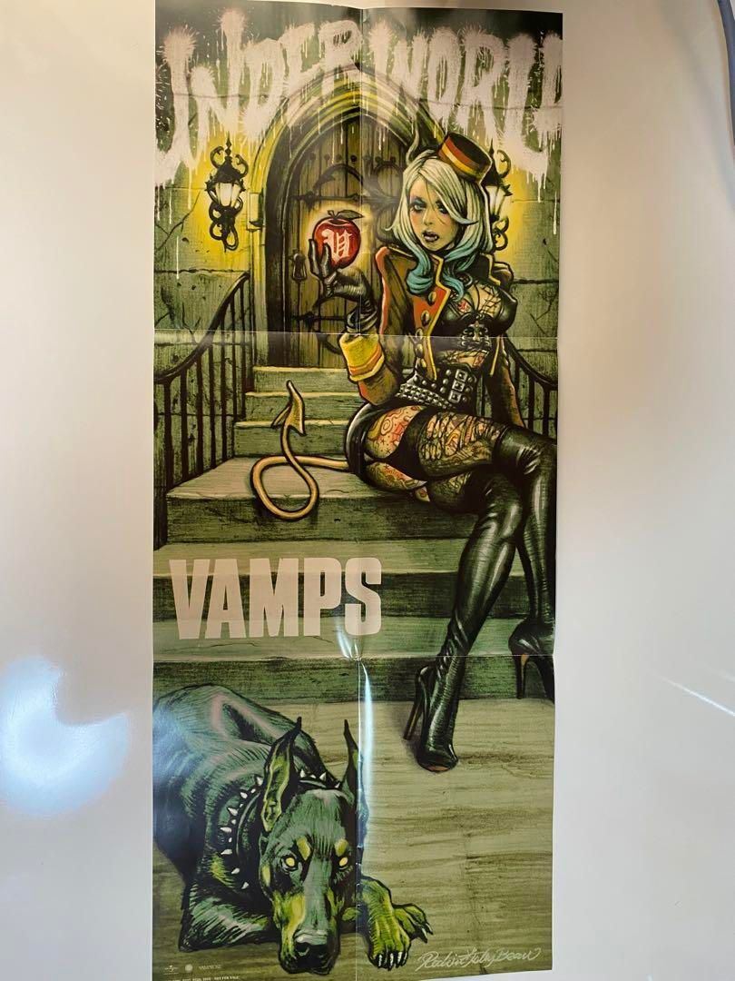 VAMPS UNDERWORLD ポスター 超希少品】 VAMPS UNDERWORLD 限定特典 ポスター - メルカリ