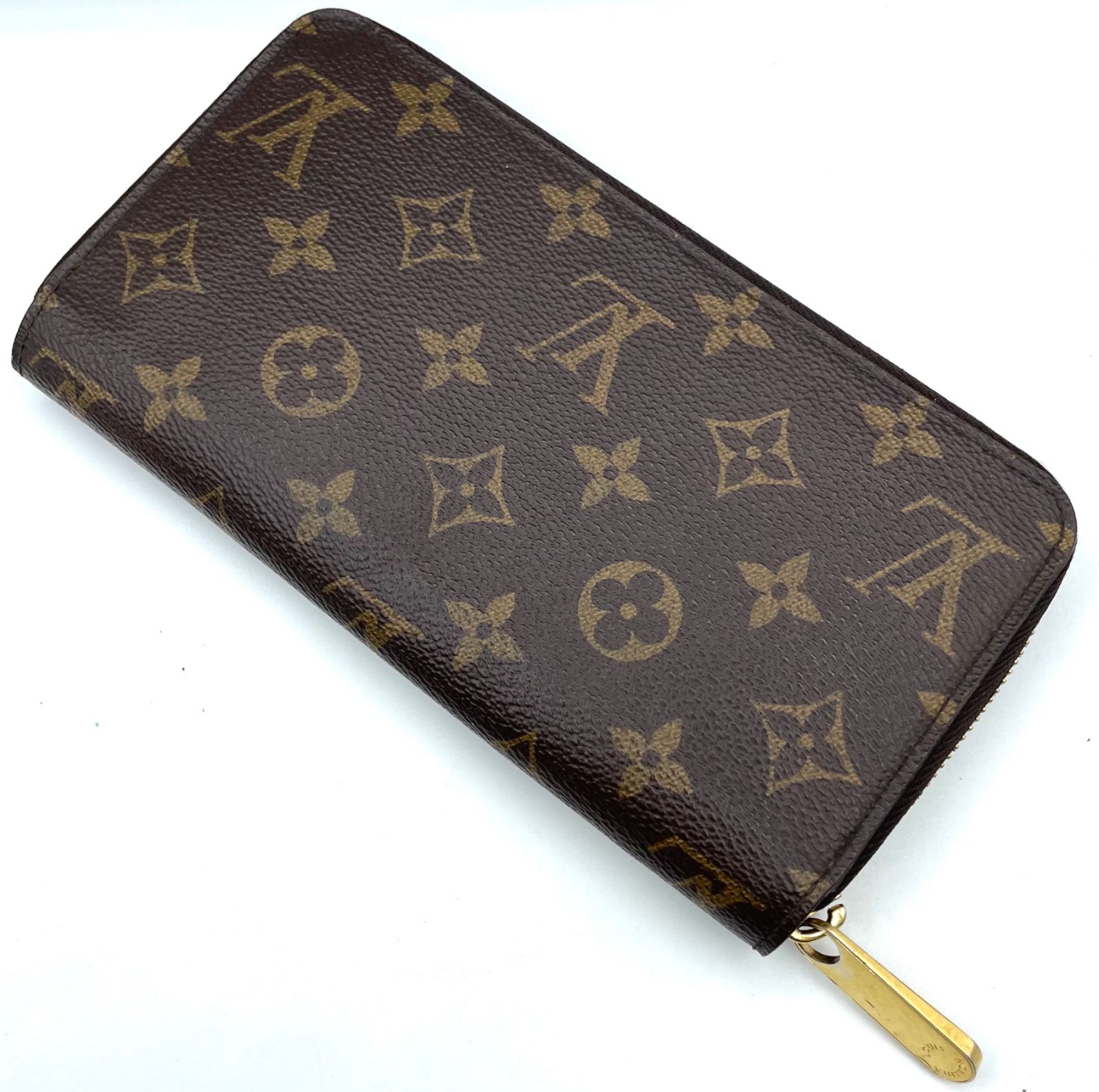 鑑定済み】正規品 ルイヴィトン LOUIS VUITTON モノグラム ジッピー 