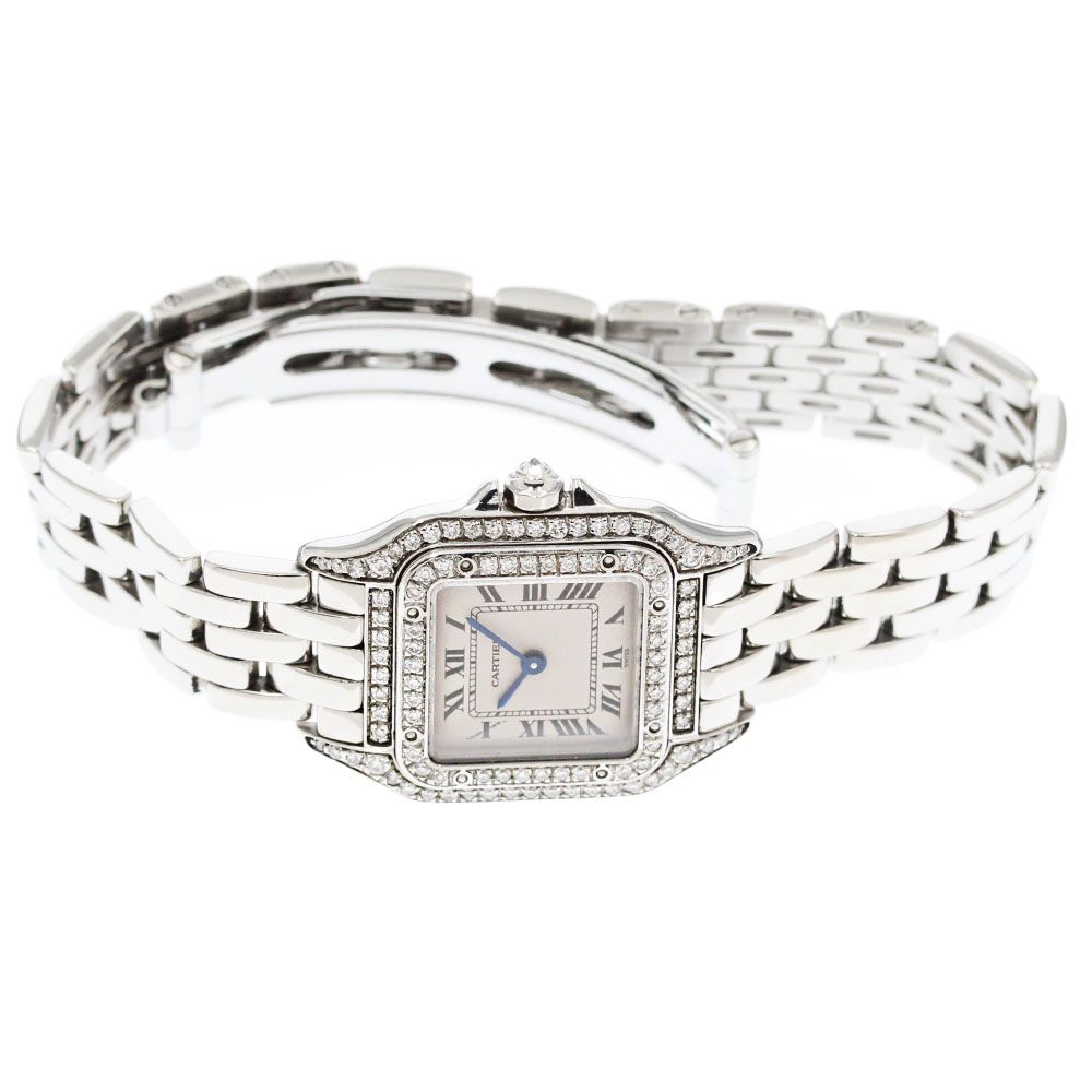 カルティエ アフターダイヤベゼル パンテールSM W25033P5 SS