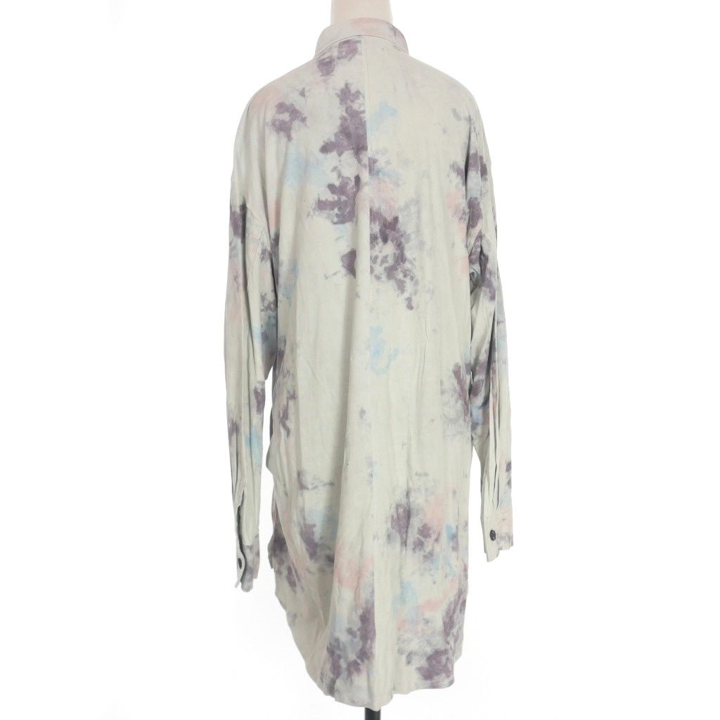 【中古】バレエ バイ バックラッシュ BALLET BY BACKLASH カンガルースエード レザーシャツ ブラウス 長袖 バレエ バイ バックラッシュ BALLET BY BACKLASH カンガルースエード