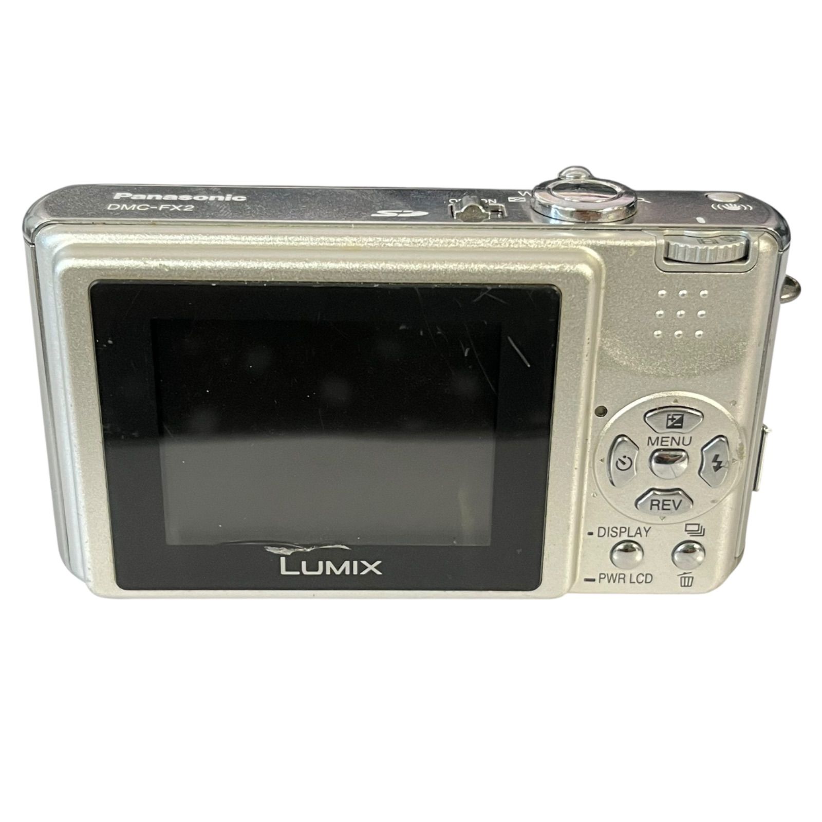 平成レトロ　パナソニック LUMIX DMC-FX2 動作確認済み Amazon | パナソニック LUMIX FX2 シルバー DMC-FX2-S