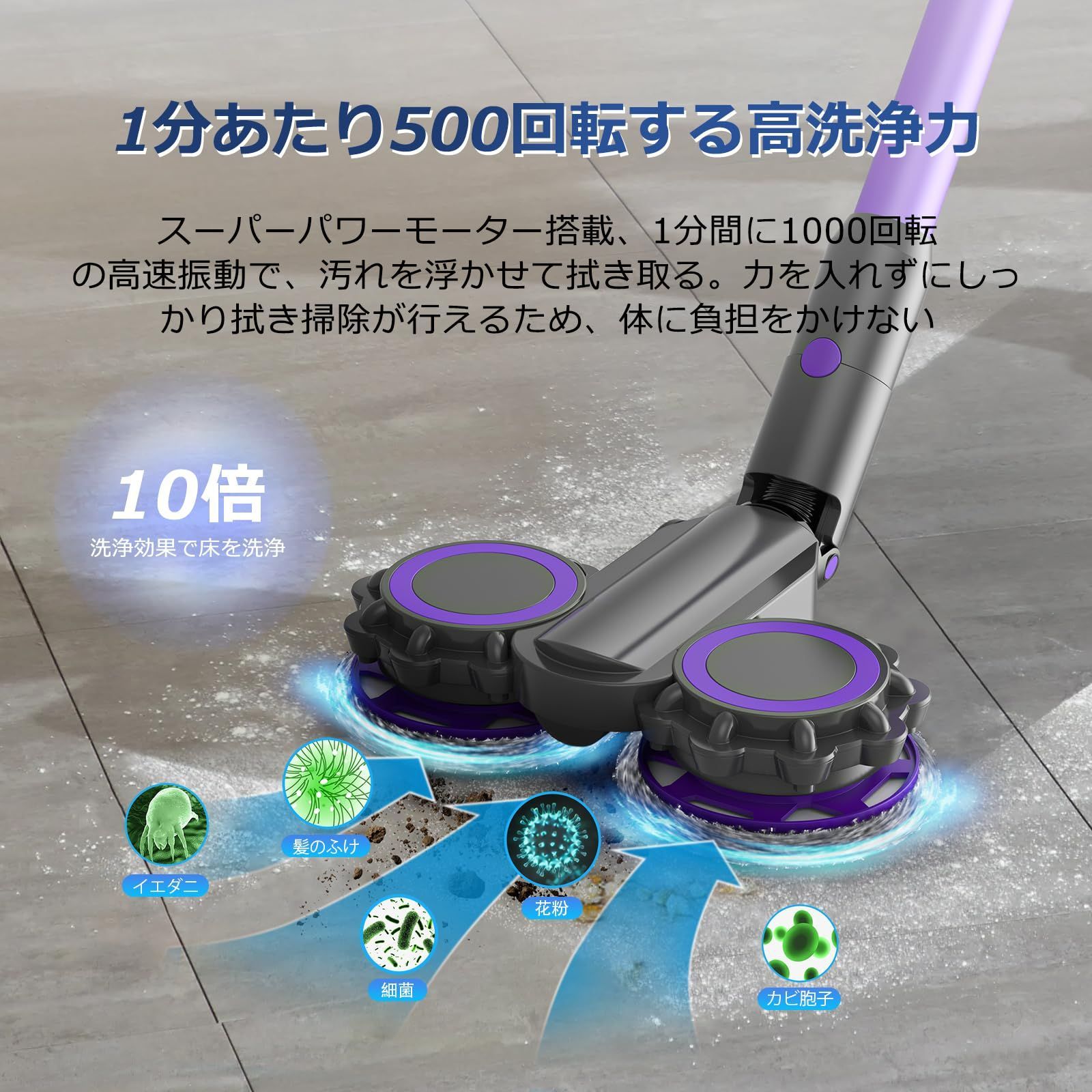 新品・即日発送】ダイソン 掃除機 V7 V8 V10 V11 V15 用 電動モップ 【ヘッドだけ】 Dyson V7 V8 V10 V11 用 回転モップ  クリーナーヘッド 床掃除 床拭き 水拭き 研磨 ワックスがけ 自走式 乾湿両用 5 in 1機能 モ - メルカリ