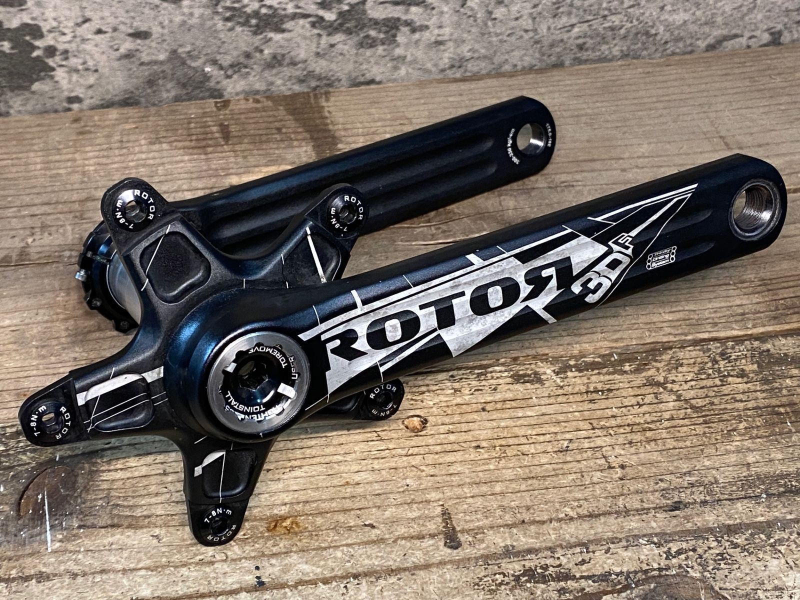 JI673 ローター ROTOR 3DF CRANK クランクアーム PCD110 175mm 5H Φ30
