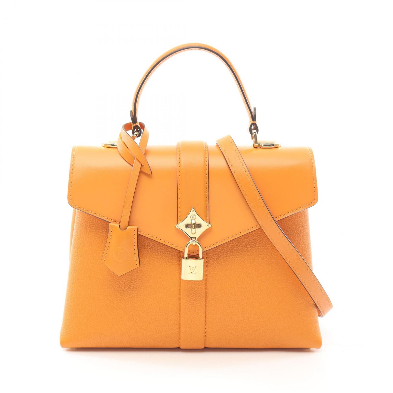 ルイ ヴィトン LOUIS VUITTON ハンドバッグ ローズ デ ヴァンPM M53818 オレンジ レザー HIGH END ローズ デ ヴァンPM レディース Used A