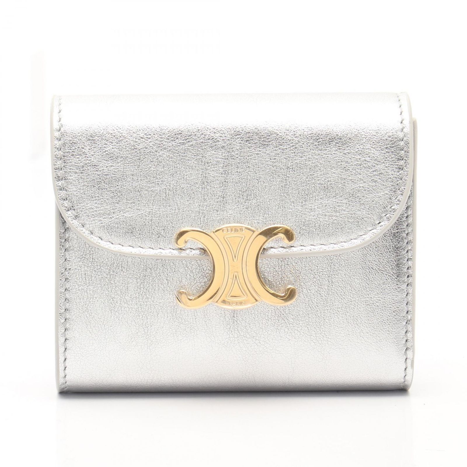 セリーヌ CELINE 三つ折り財布 スモール フラップウォレット