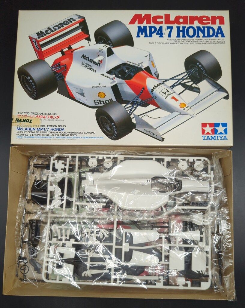 ☆未組立 タミヤ 1/20 マクラーレンホンダMP4/4・5B・7・8フォード 計4