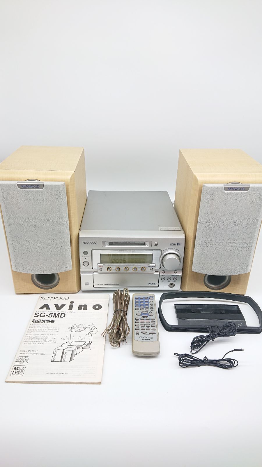 KENWOOD AVINO SG-5MD CD/MD コンポ - momo-taru store - メルカリ