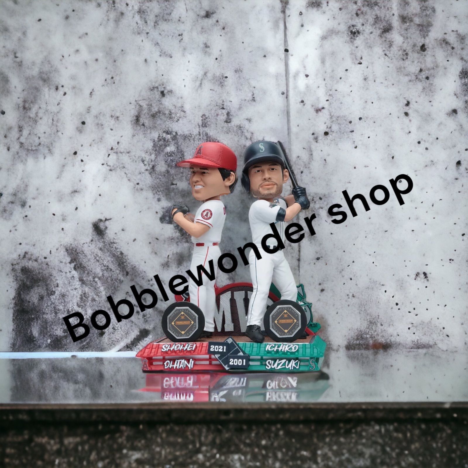 【新品未使用品】288個限定 大谷翔平 イチローFOCOボブルヘッド MVP Amazon.co.jp: 288個限定 MVP 大谷翔平 イチロー ボブルヘッド
