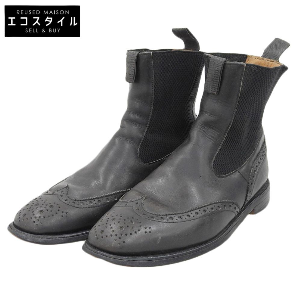 Tricker s トリッカーズ サイドゴアブーツ メンズ ブラック 8 1|2 8.5